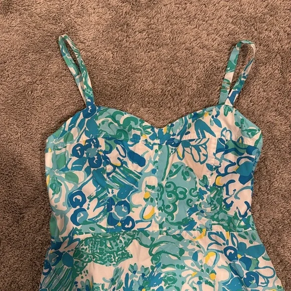 Like new Lilly Pulitzer corset dress - Picture 3 of 7